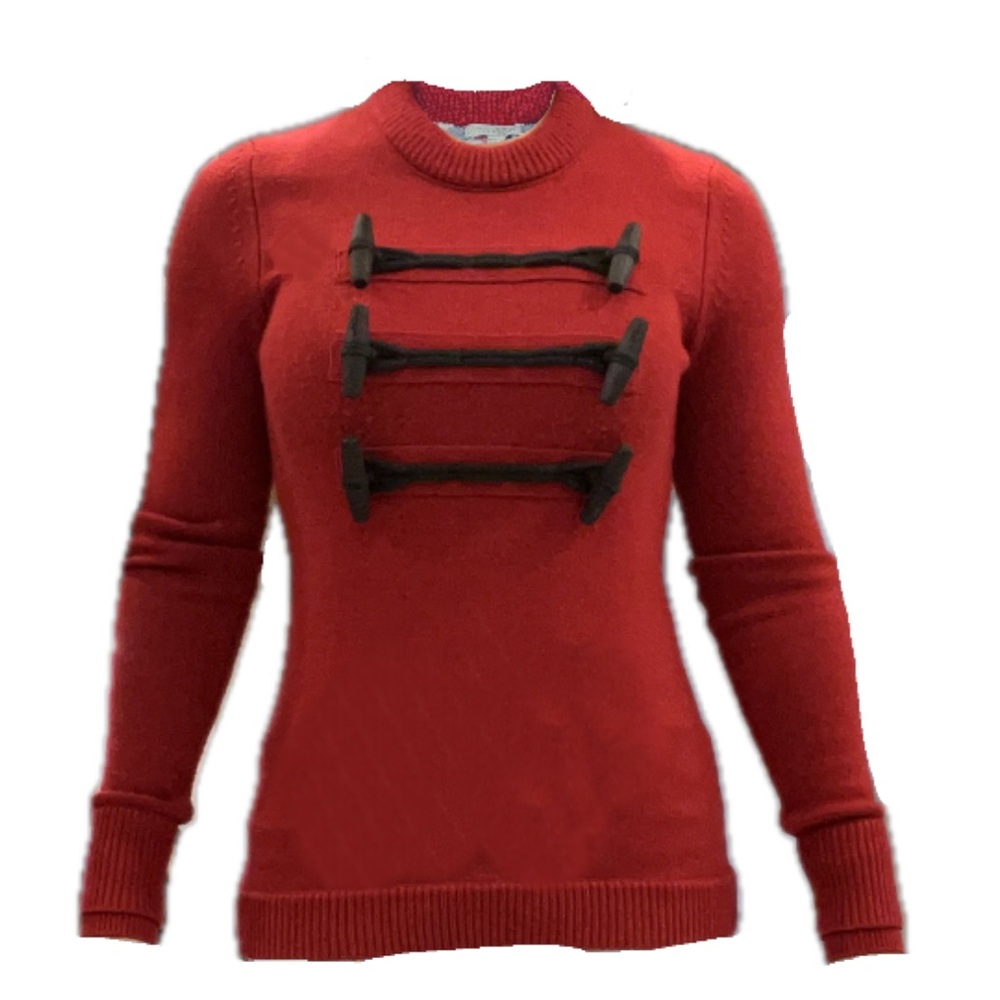 Burberry Brit Red Wool Sweater